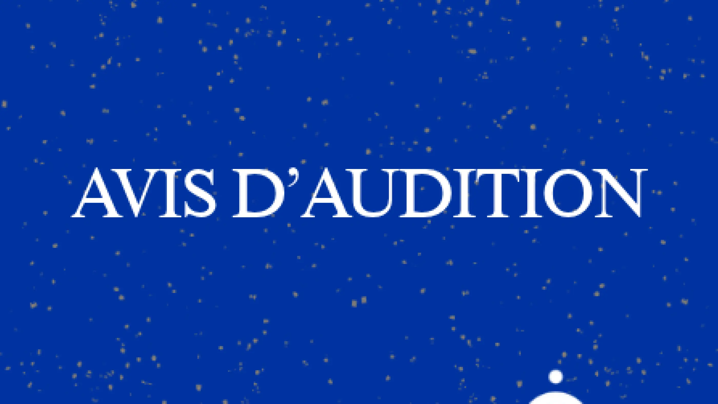 Audition — The Fantasticks